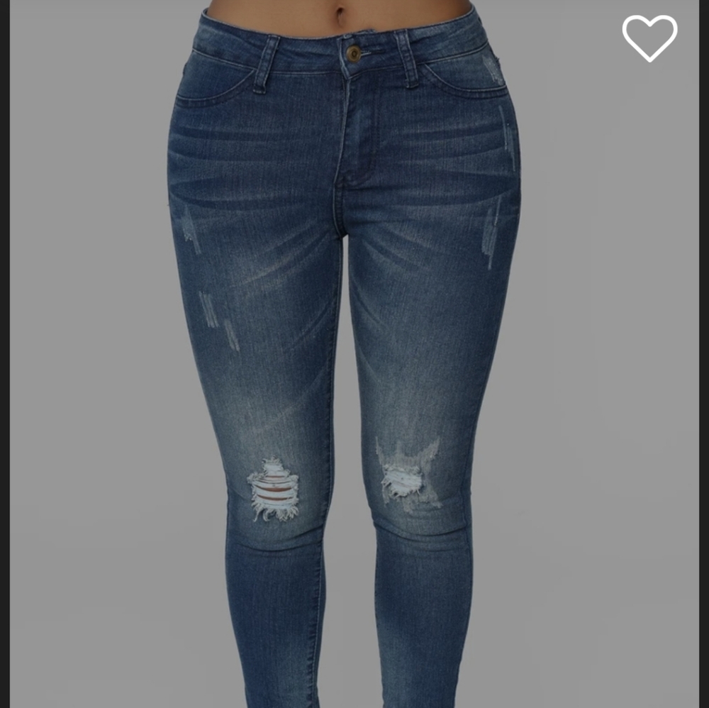 ❌️SOLD❌️: Star-Filled Eyes Skinny Jeans